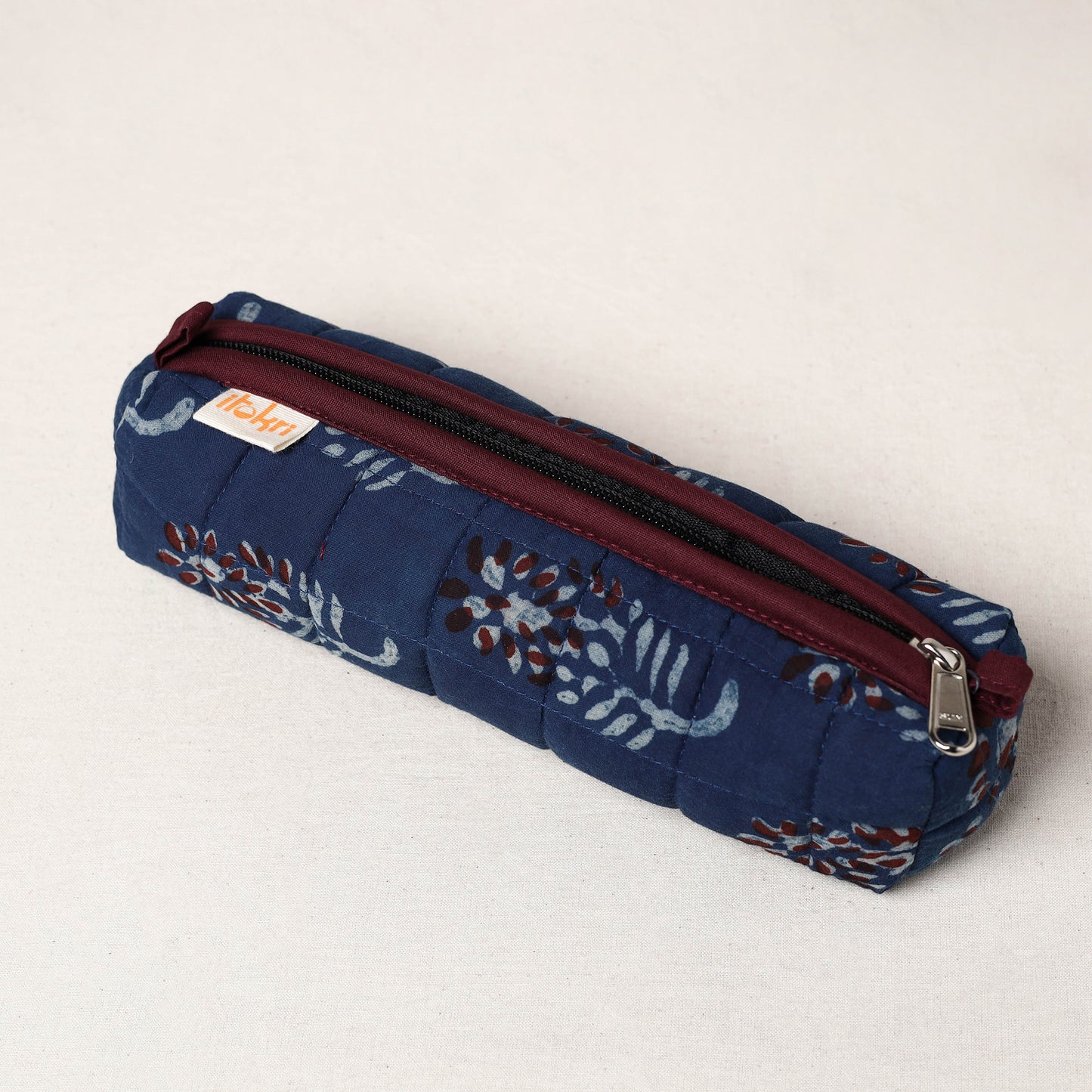 Handcrafted Quilted Pencil Pouch 01