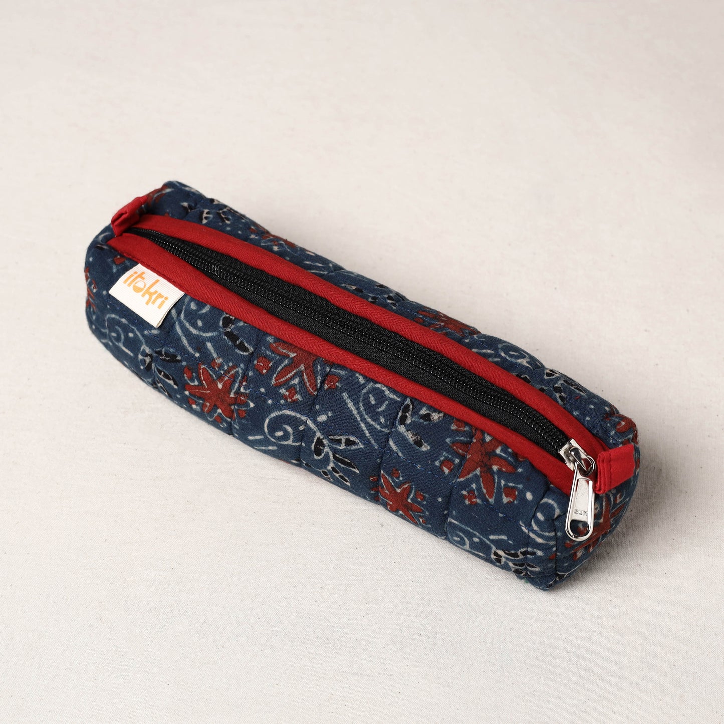 Handcrafted Quilted Pencil Pouch 02