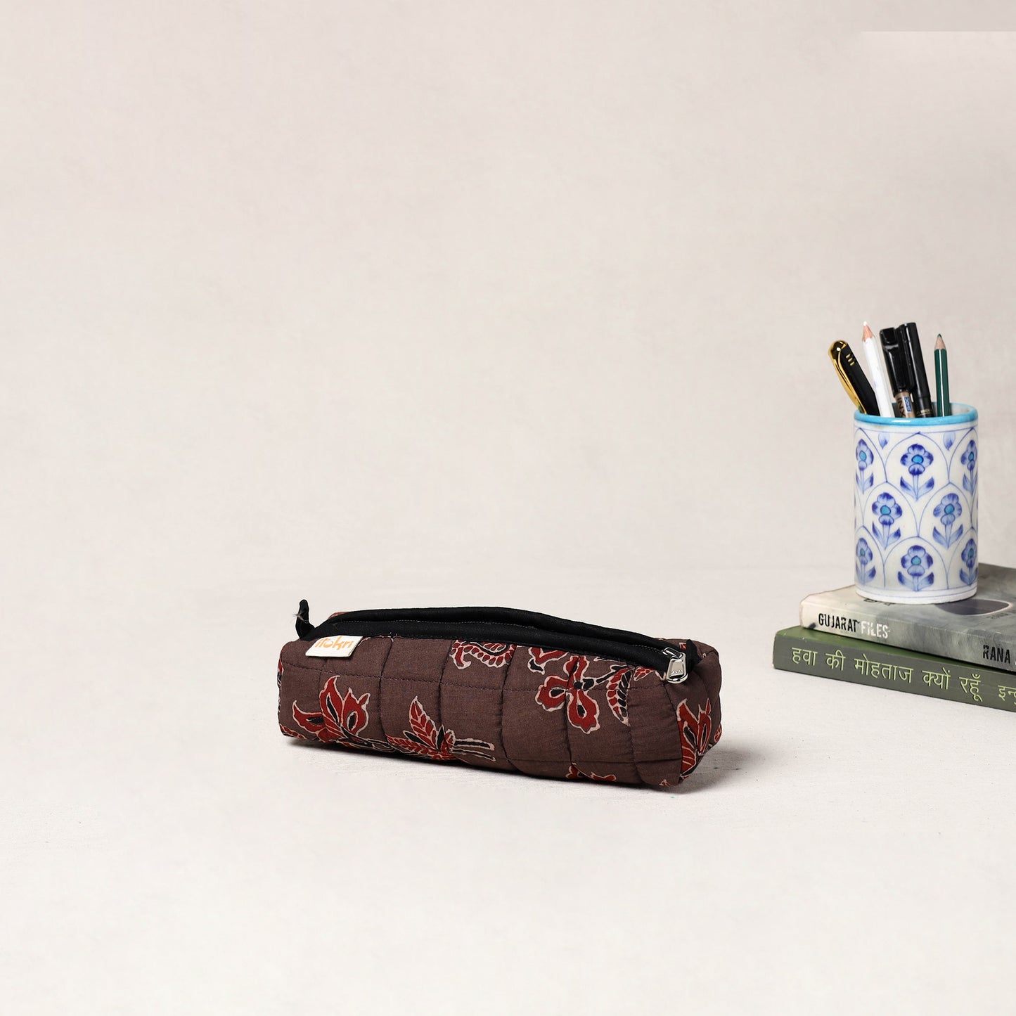 Handcrafted Quilted Pencil Pouch 03