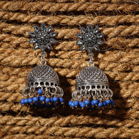 Riya Handcrafted GS Beaded Jhumki Earrings