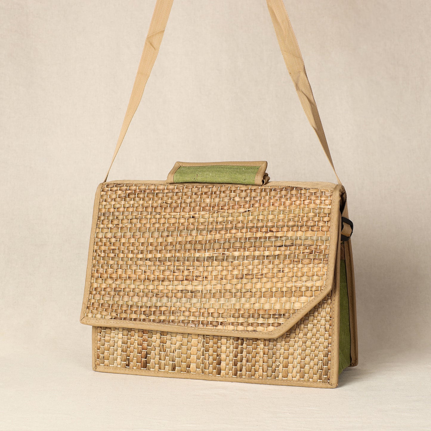 water hyacinth conference bag
