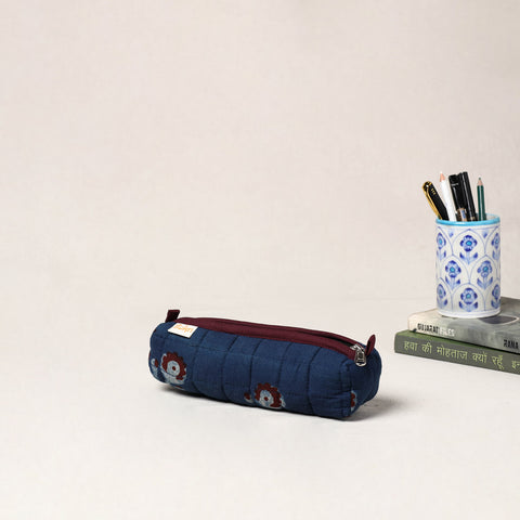 Handcrafted Quilted Pencil Pouch 07