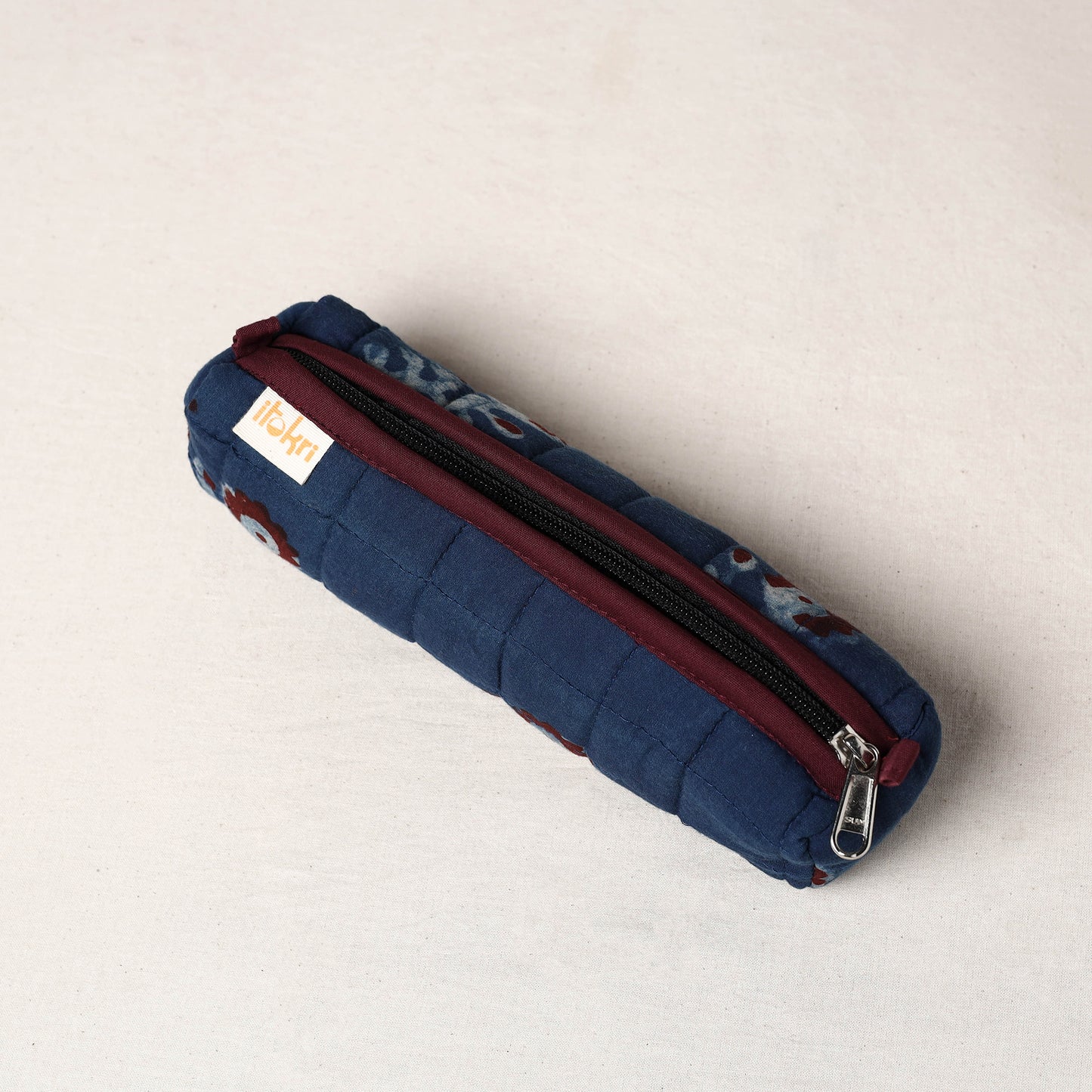 Handcrafted Quilted Pencil Pouch 07