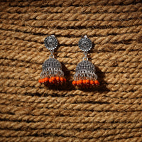 Ronak Handcrafted GS Beaded Jhumki Earrings