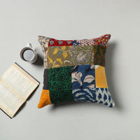 Multicolor - Handcrafted Patchwork Cushion Cover 58