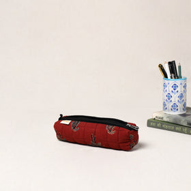 Handcrafted Quilted Pencil Pouch 09