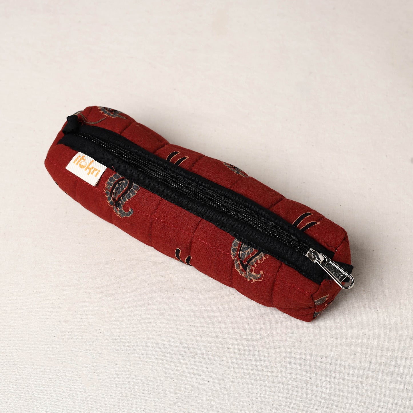 Handcrafted Quilted Pencil Pouch 09