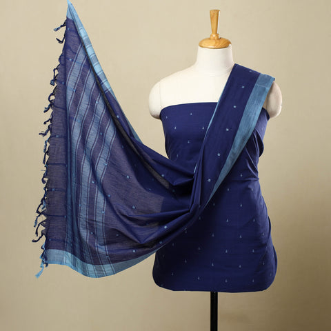  3pc Cotton Jacquard Dress Material 
