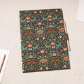Multicolor Floral Printed Handcrafted File Folder with Pencil 