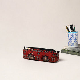 Handcrafted Quilted Pencil Pouch 11