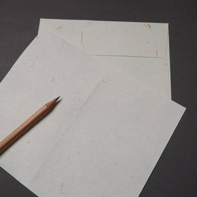 Thank You - Flower Art Handmade Paper Greeting Card 