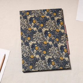 Multicolor Floral Printed Handcrafted File Folder with Pencil 