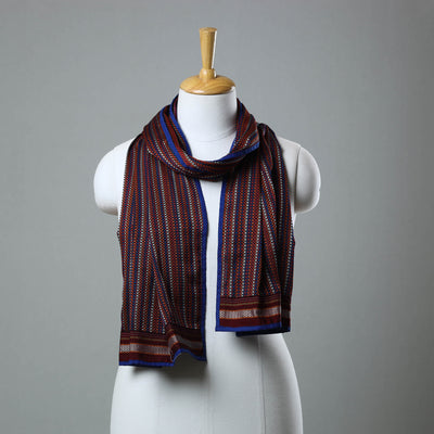 Multicolor - Cotton Khun Weave Stole 04