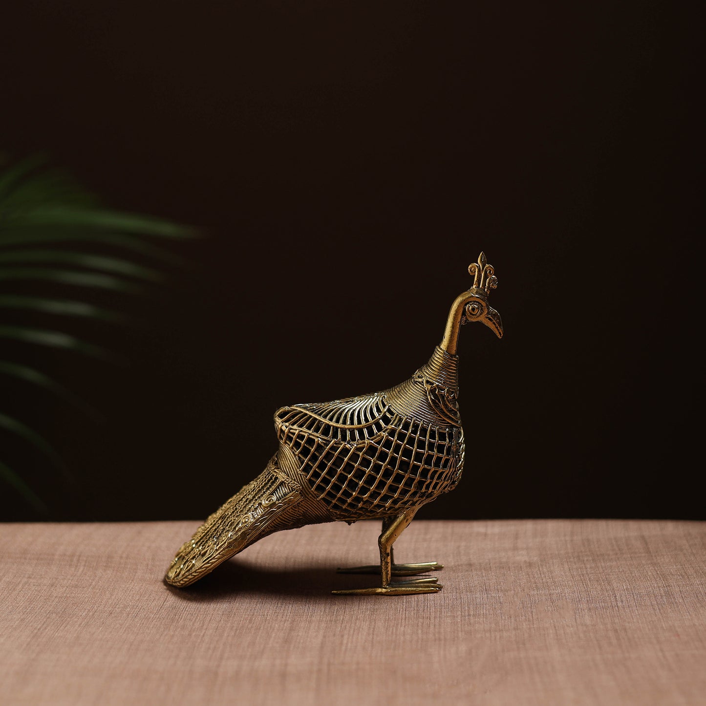 Peacock - Tribal Odisha Dokra Art Decor Item