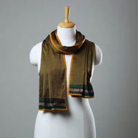 Green - Cotton Khun Weave Stole 06