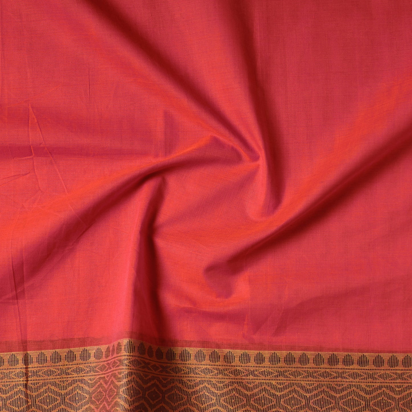 Pink - Kanchipuram Cotton Precut Fabric (1.5 Meter)