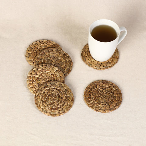 Water Hyacinth Coasters 