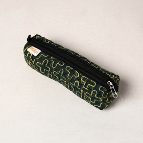 Handcrafted Quilted Pencil Pouch 17