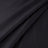 Black - Prewashed Plain Dyed Cotton Fabric 01