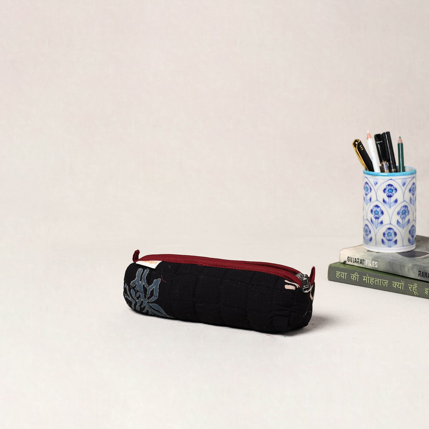 Handcrafted Quilted Pencil Pouch 19