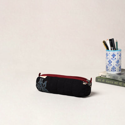 Handcrafted Quilted Pencil Pouch 19