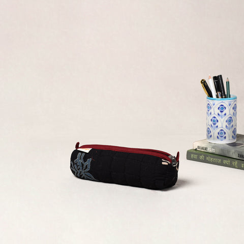 Handcrafted Quilted Pencil Pouch 19