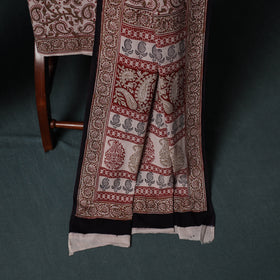 Bagh Hand Block Print Cotton 3pc Unstitched Dress Material Suit Set 39