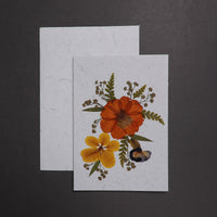 Flower Art Handmade Paper Greeting Card 65