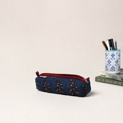 Handcrafted Quilted Pencil Pouch 22