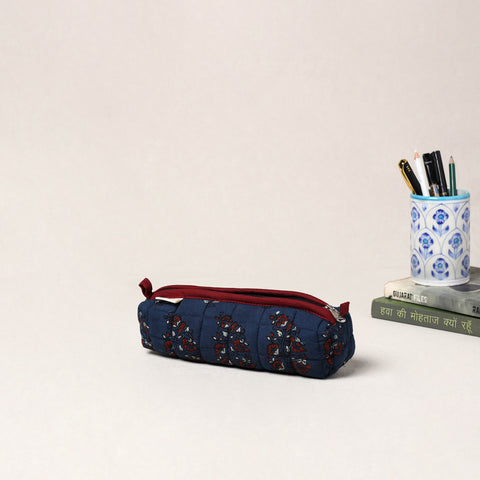 Handcrafted Quilted Pencil Pouch 22