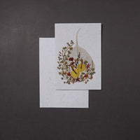 Flower Art Handmade Paper Greeting Card 66