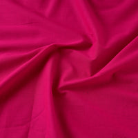 Pink - Prewashed Plain Dyed Mul Cotton Fabric 02