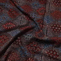 Multicolor - Ajrakh Hand Block Printed Cotton Fabric 73