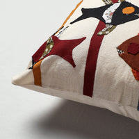 Applique Work Cushion Cover