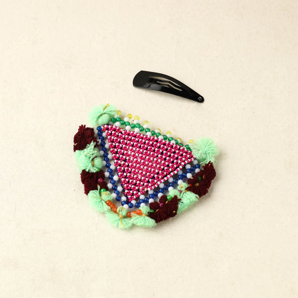 Beadwork Hair Clip with Tassels (Single) by Hodka Girls 62