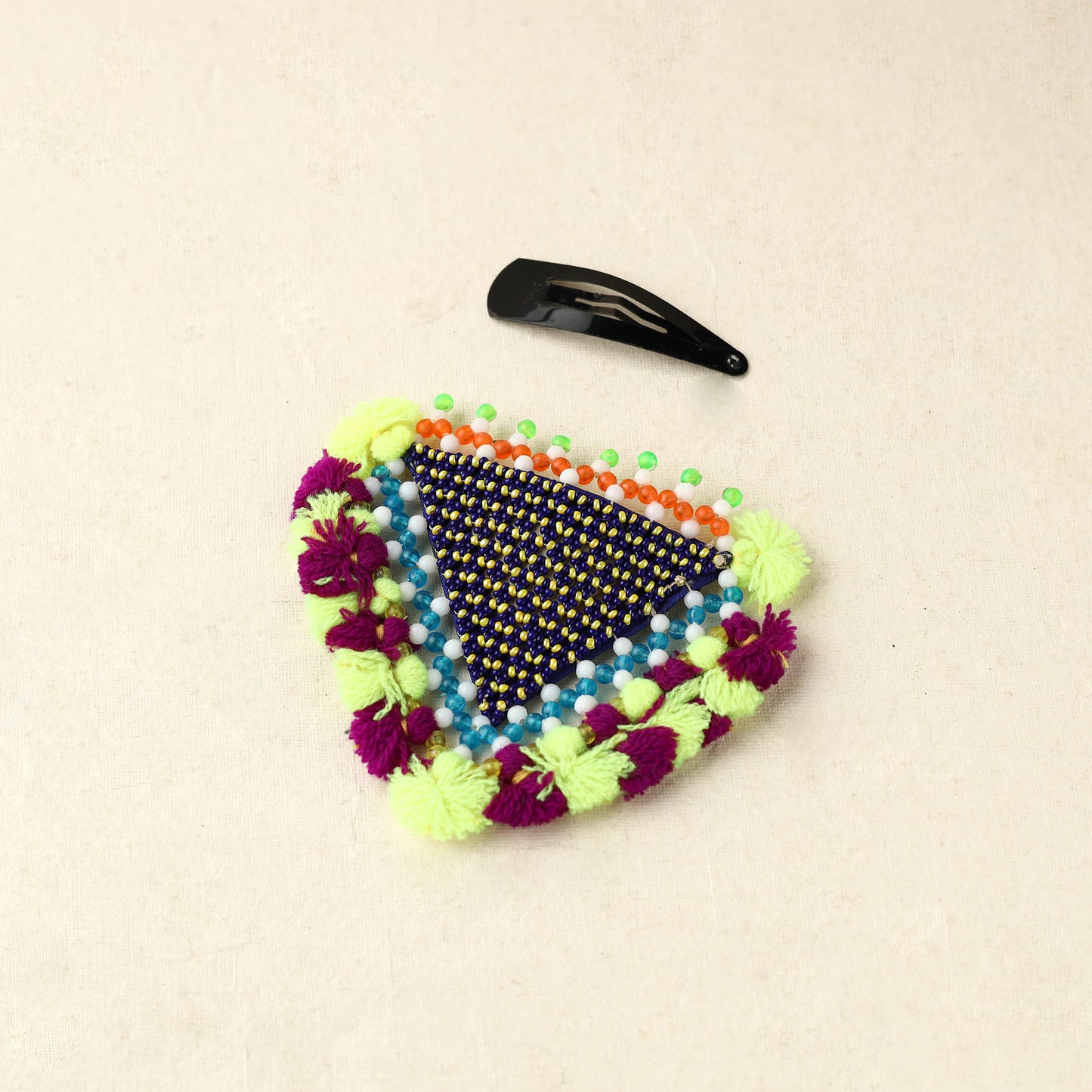 Beadwork Hair Clip with Tassels (Single) by Hodka Girls 63