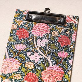  Floral Printed Handcrafted Clipboard 