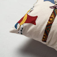 Applique Work Cushion Cover