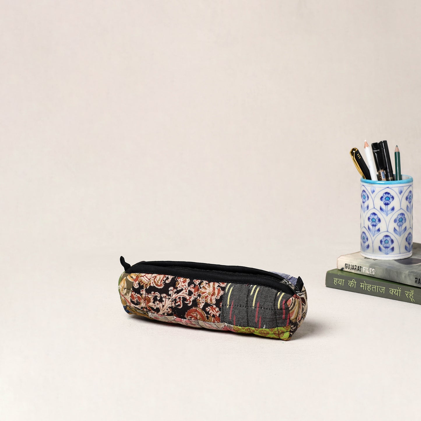 Handcrafted Quilted Pencil Pouch 33