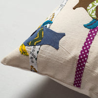 Applique Work Cushion Cover