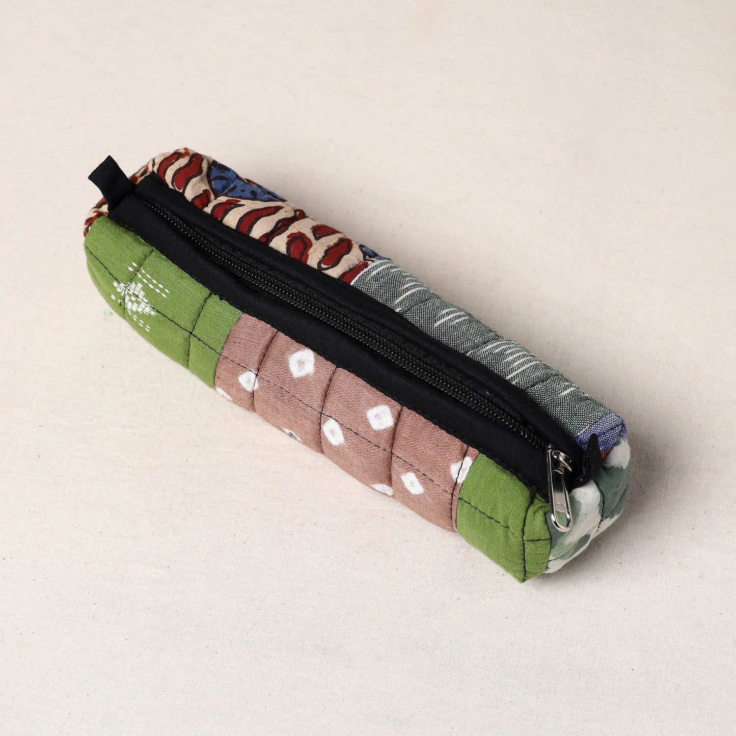 Handcrafted Quilted Pencil Pouch 34