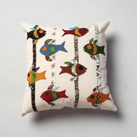 Applique Work Cushion Cover