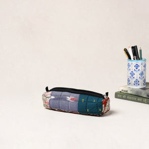 Handcrafted Quilted Pencil Pouch 36