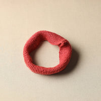 Red - Kumaun Hand Knitted Woolen Warm Headband 08