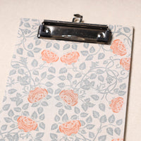 floral clipboard