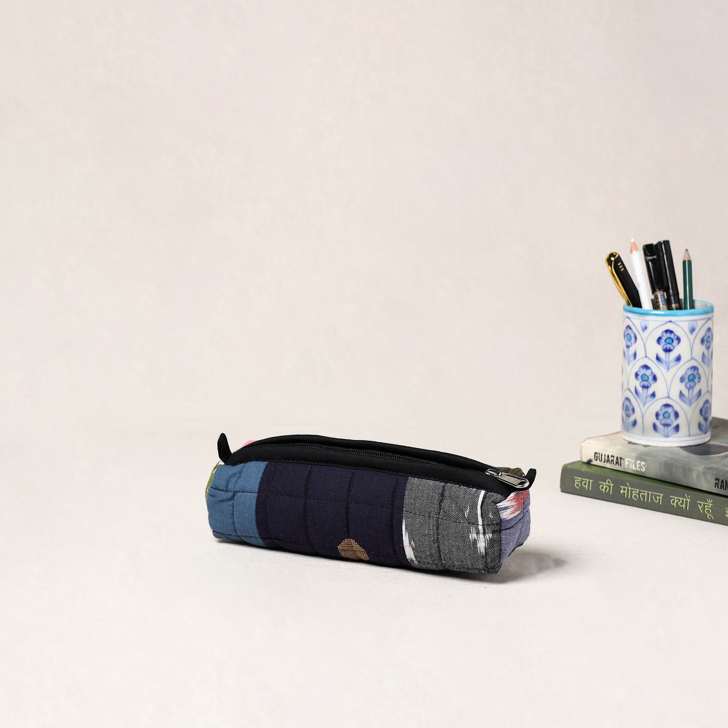 Handcrafted Quilted Pencil Pouch 38