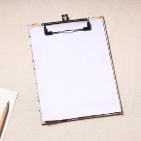  Floral Printed Handcrafted Clipboard 