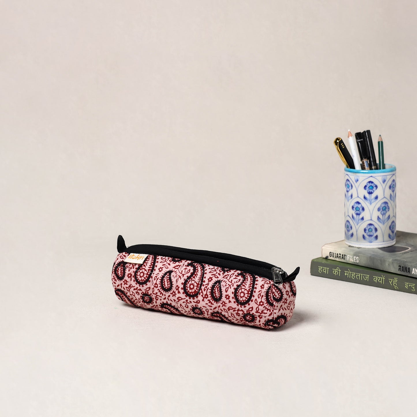 Handcrafted Quilted Pencil Pouch 40