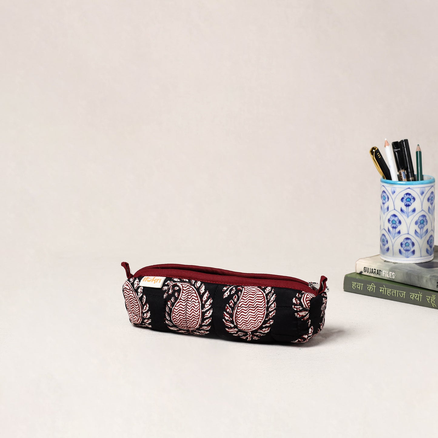 Handcrafted Quilted Pencil Pouch 41