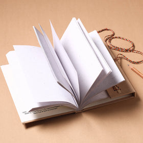 Fabric Cover Handmade Paper Notebook with Thread Lock